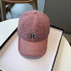 Flauschige Baseball-Cap für Damen