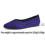 Damen Atmungsaktive und flexible Ballerinas EB