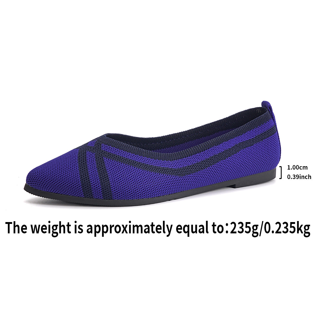 Damen Atmungsaktive und flexible Ballerinas EB