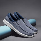 Damen Bequeme Slip-On Schuhe mit atmungsaktivem Obermaterial und dämpfender Sohle EB