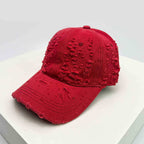 Baseballkappe für Damen mit Distressed-Optik