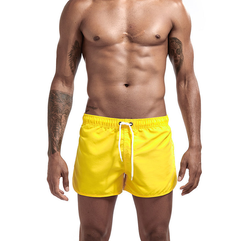 Herren Badeshorts mit schnell trocknendem Material und elastischem Bund EB