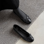 Damen Ballerinas mit dekorativem Schleifendetail EB