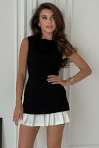 Damen A-Linien Kleid mit schickem Volantabschluss und hochwertigen Materialien R&B
