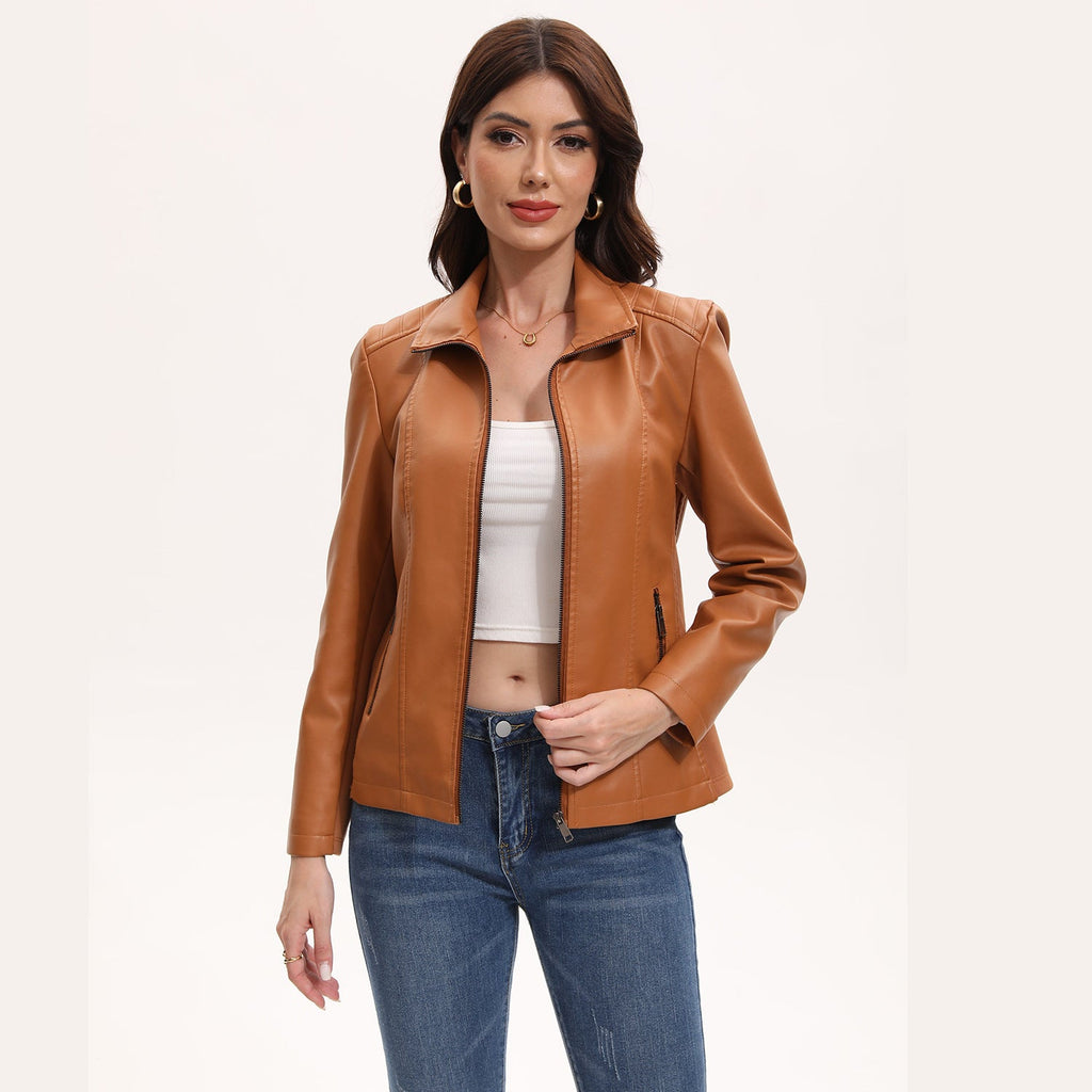 Damen Kunstlederjacke EB