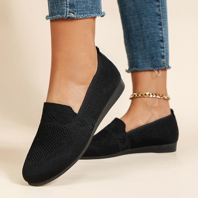 Damen Atmungsaktive und flexible Slip-On Schuhe EB