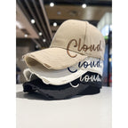 Vintage-inspirierte Baseballkappe für Herren im Used-Look