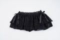 Damen verspielte Spitzen-Shorts mit Rüschendetails EB