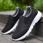 Damen Atmungsaktive Slip-On Freizeitschuhe mit elastischer Sohle EB