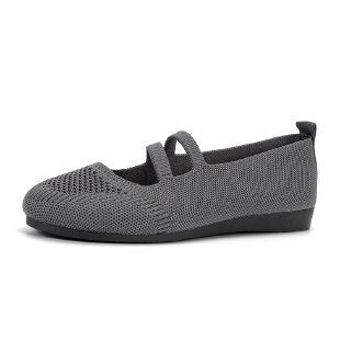 Damen bequeme Slip-On Ballerinas EB