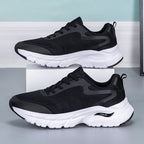 Damen Sportliche Laufschuhe mit atmungsaktivem Mesh-Obermaterial und stoßdämpfender Sohle EB