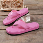 Damen komfortable Zehentrenner Sandalen EB
