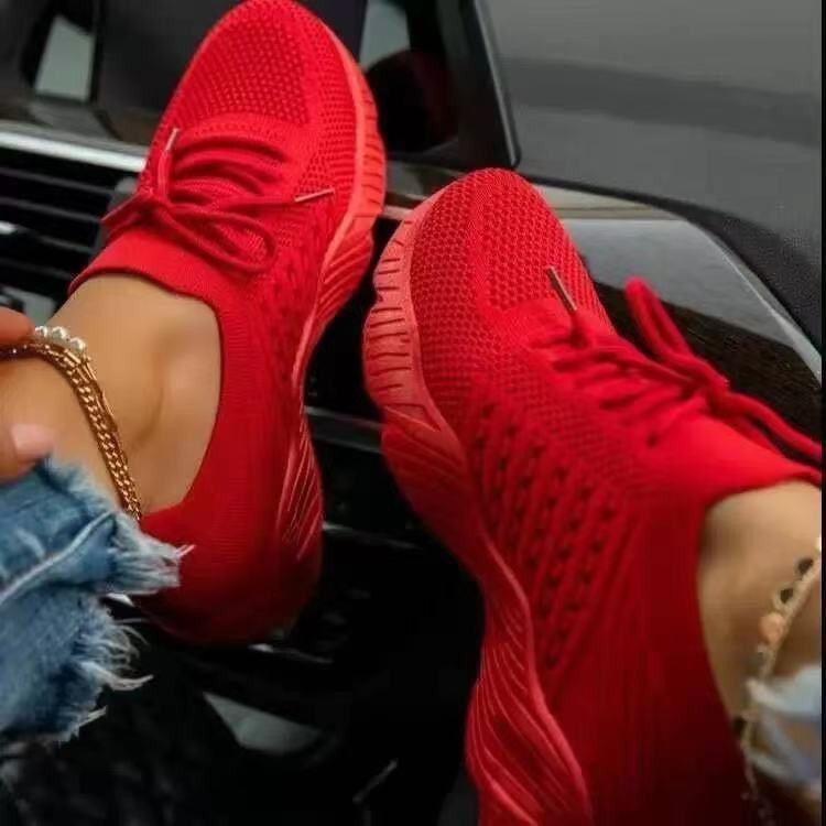 Damen Sportliche Laufschuhe mit atmungsaktivem Netzdesign EB