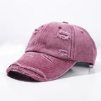 Damen-Baseballkappe im Used-Look