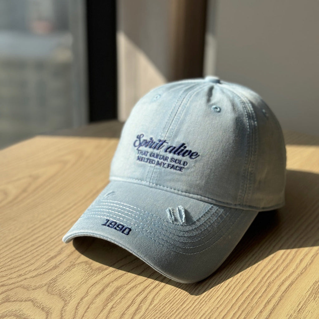 Lässige Distressed-Kappe für Herren