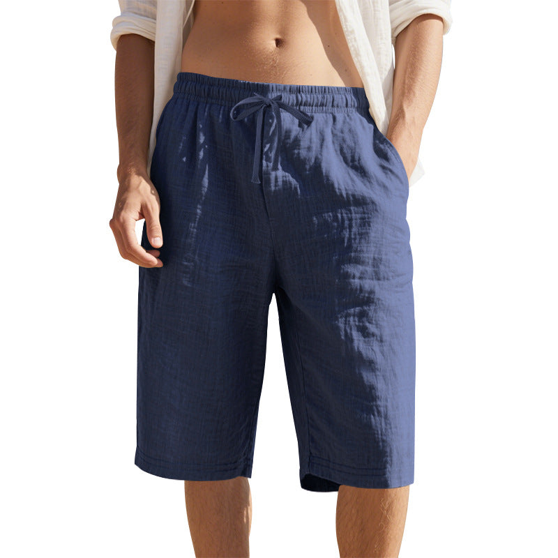 Herren-Bermuda aus Musselin