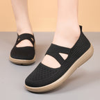 Damen Atmungsaktive Freizeitschuhe mit elastischem Design EB