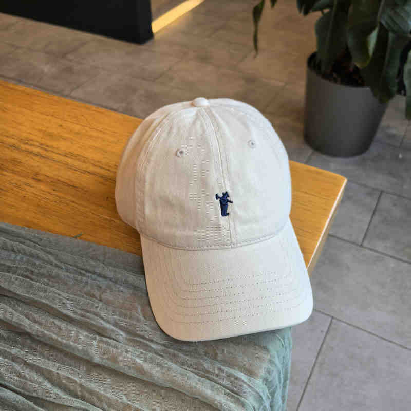 Damen-Baseballkappe im Distressed-Look
