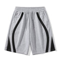 Herren Sportliche Shorts mit elastischem Bund und seitlichen Kontraststreifen EB