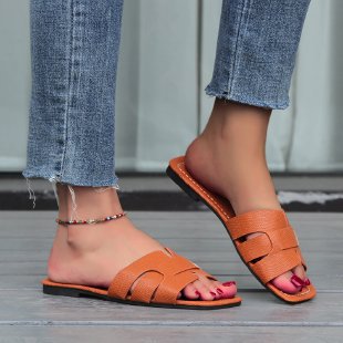 Damen bequeme und elegante Fußbettsandalen EB