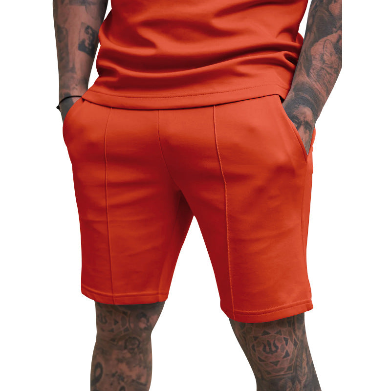 Herren Freizeithose aus Baumwoll-Mix mit Kordelzug