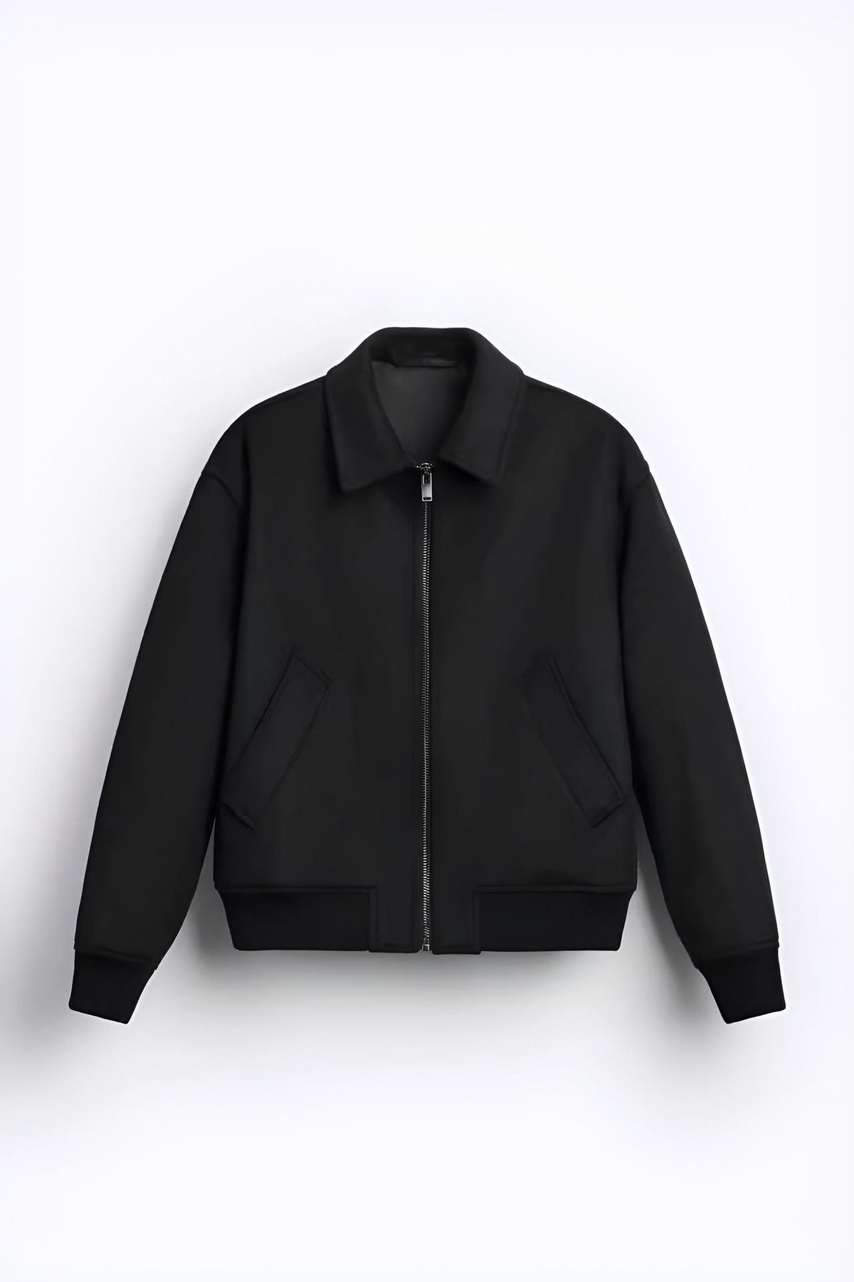 Damen Fleece-Bomberjacke mit praktischen Seitentaschen und modernem Schnitt EB