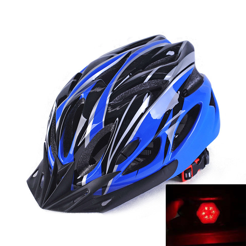 Mountainbike-Helm mit integriertem Sicherheitslicht und dynamischer Belüftung
