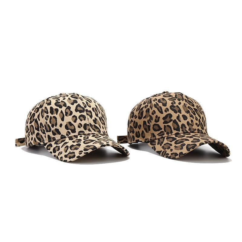Damen-Baseballkappe mit Animal-Print