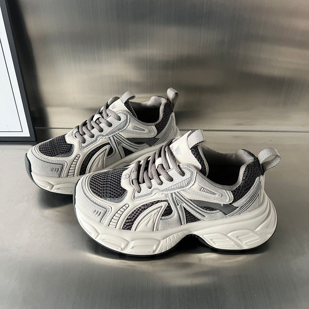 Damen Sportliche Laufschuhe mit atmungsaktiver Mesh-Oberfläche und stabiler Sohle EB
