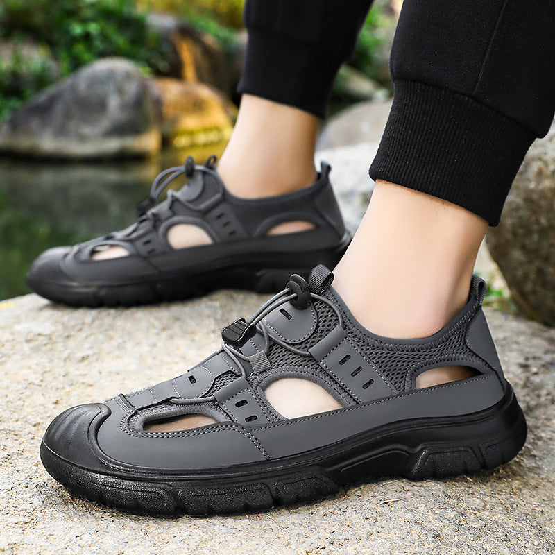 Damen Atmungsaktive Outdoor-Sandalen mit rutschfester Sohle EB