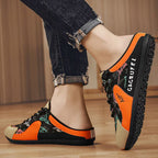 Damen Bequeme Clogs mit atmungsaktivem Obermaterial und rutschfester Sohle EB