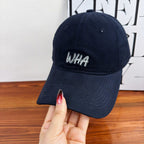 Bestickte Baseballkappe für Herren, verstellbar