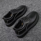 Herren Klassische Schnürschuhe mit rutschfester Sohle und hochwertigem Leder von EB