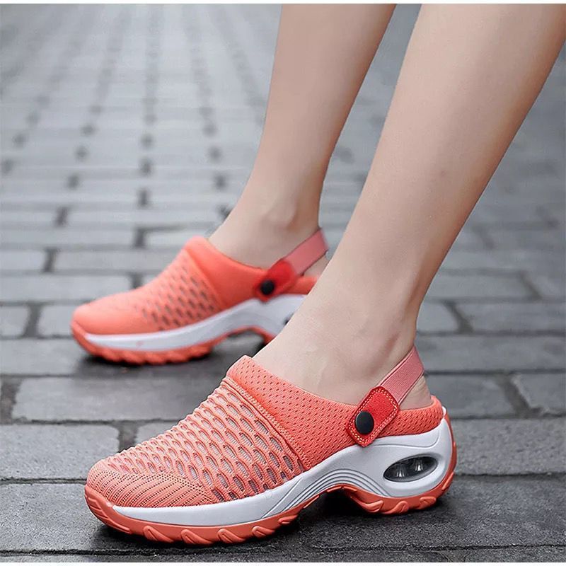 Damen Atmungsaktive Freizeitschuhe mit elastischem Riemen und innovativer Sohle EB