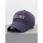 Herren-Baseballcap aus Distressed-Baumwolle
