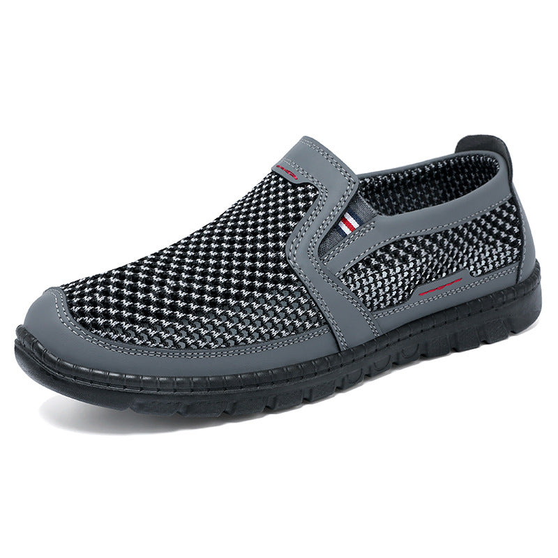 Damen Bequeme Slip-On Schuhe mit atmungsaktivem Obermaterial EB