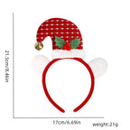 Weihnachtsmütze mit Ohren