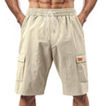 Herren Cargo-Shorts mit vielseitigen Taschen und elastischem Bund EB