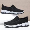 Damen Bequeme Slip-On Freizeitschuhe mit atmungsaktiver Mesh-Oberfläche EB