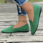 Damen Bequeme Mokassins aus sanftem Wildleder EB