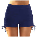 Sportliche Badeshorts für Damen mit verstellbarem Bund