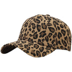 Damen-Baseballkappe mit Animal-Print