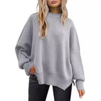 Damen lockerer Strickpullover EB