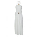 Damen Elegantes Abendkleid mit Neckholder-Design und figurbetonter Silhouette EB