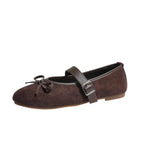 Damen Ballerinas mit verstellbarem Riemendesign und modischem Leopardenmuster EB