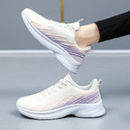 Damen Sportliche Laufschuhe aus atmungsaktivem Mesh mit flexibler Sohle EB