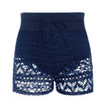 Stilvolle kurze Spitzen-Shorts für Damen