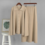 Damen Langstrickmantel EB
