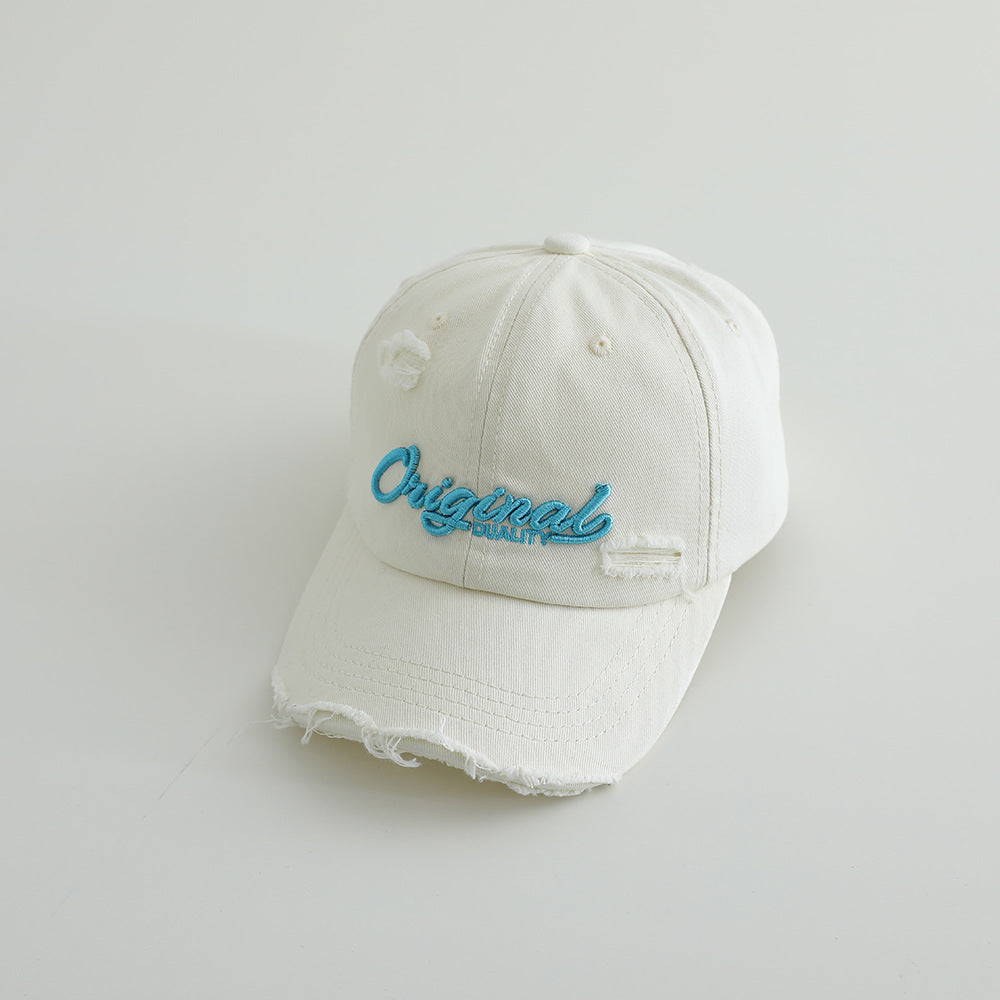 Herren-Baseballcap im Distressed-Look