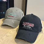 Lässige Baseballkappe im Used-Look für Herren